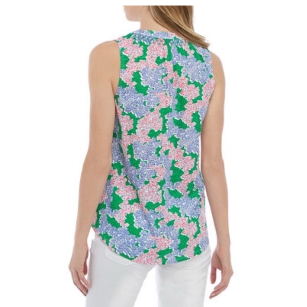Crown & Ivy Pink and Purple Sleeveless Tunic - Picture 2 of 5
